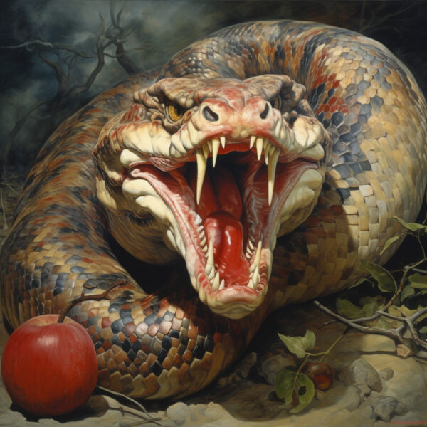 Giant Poisonous Snake