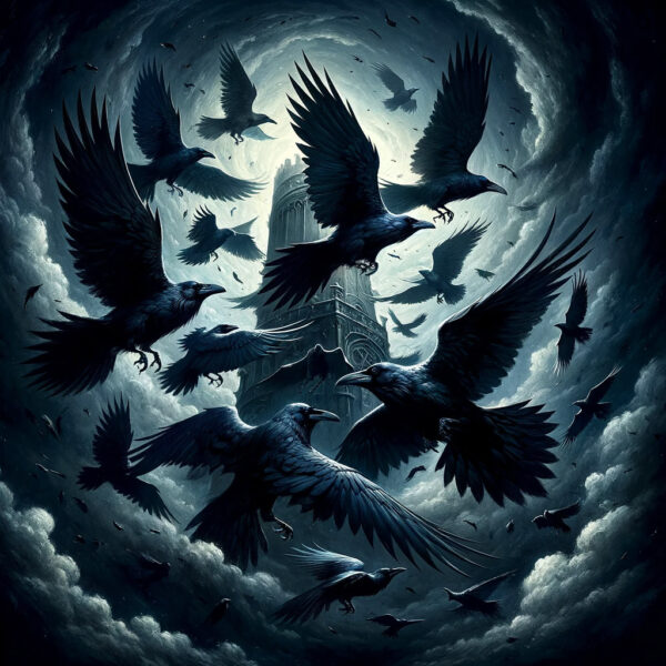 A conspiracy of ravens
