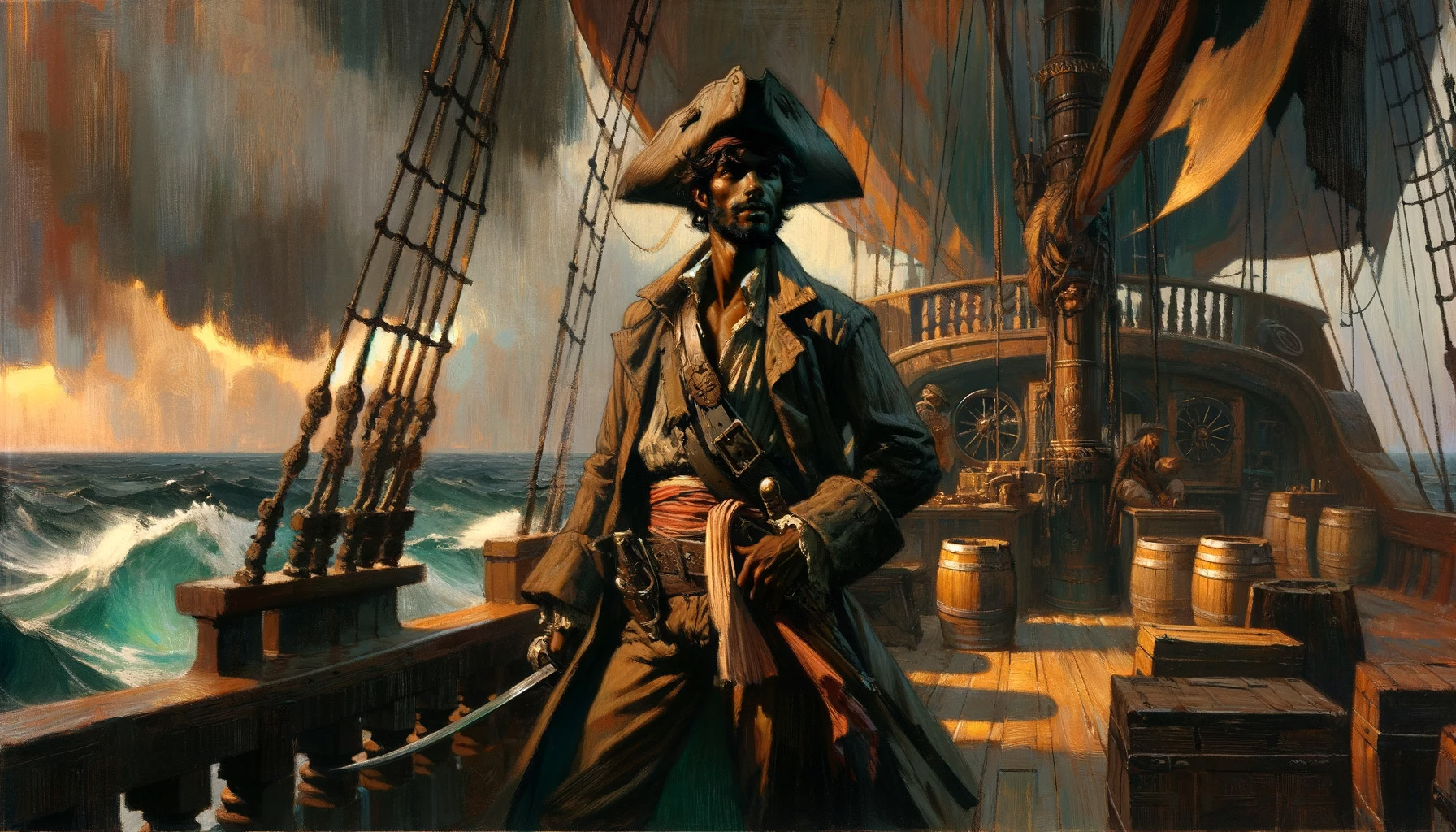 Background Pirate