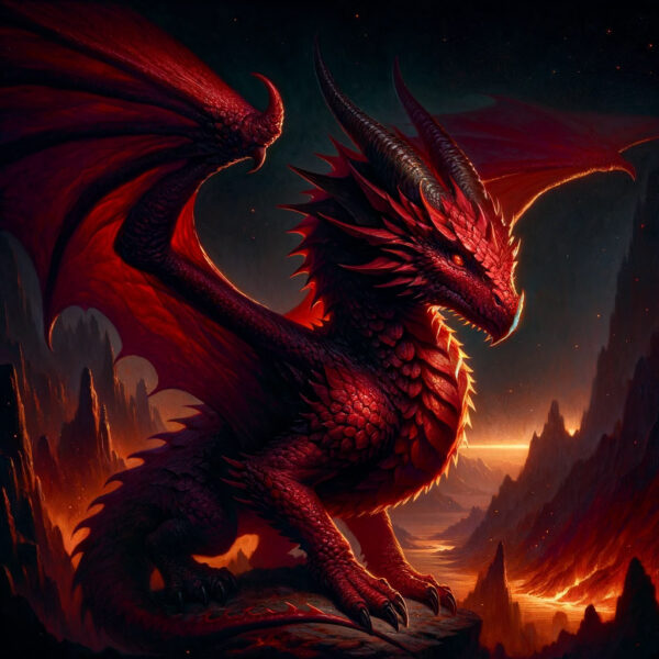Red Dragon Wyrmling